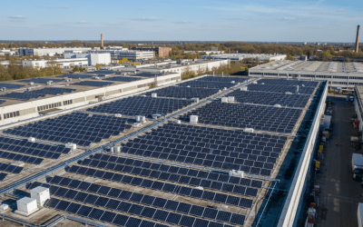 Photovoltaik für Gewerbe 2026: Förderung, KfW 293 und warum sich der Wandlerschrank auszahlt